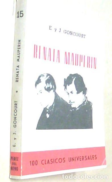 Libros: Reanata Mauperin - GONCOURT, E. y J.: - Foto 1