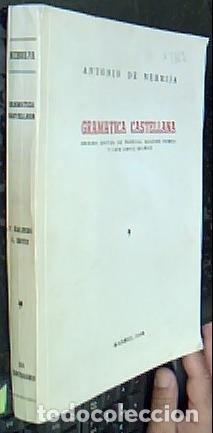Libri di seconda mano: Gram&aacute;tica Castellana. Tomo I - NEBRIJA, Antonio de: