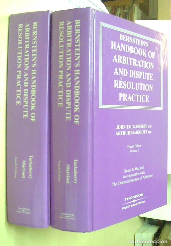 B&uuml;cher: Bernstein s Handbook of Arbitration and Dispute Resolution Practice. 4&ordf; edition. 2 volumes - TACKABE