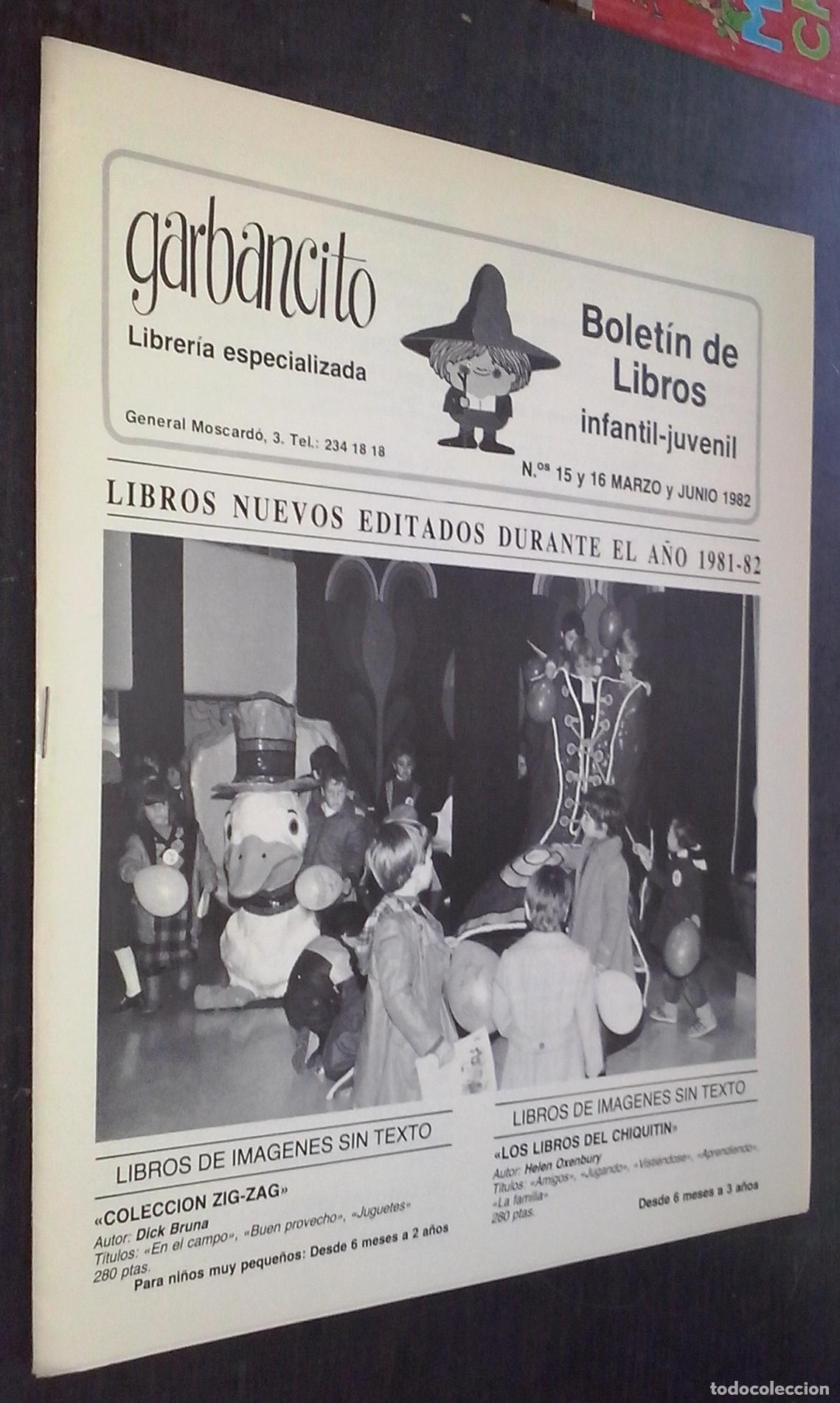 Libri di seconda mano: Garbancito. Bolet&iacute;n de autores espa&ntilde;oles de literatura infantil-juvenil. N&ordm; 15 y 16 - REVISTA: