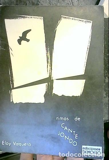 Libros: Rimas de Cante Jondo - VAQUERO, Eloy: