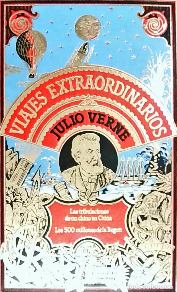 books: Las tribulaciones de un chino en China. Los 500 millones de la Regi&oacute;n - Verne, Julio: