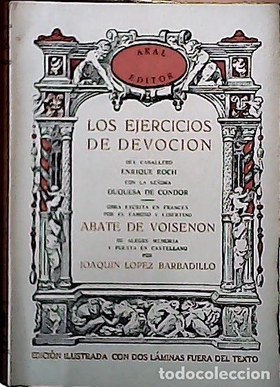 Libros: Los ejercicios de devoci&oacute;n - Voisenon, Claudio : - Foto 1