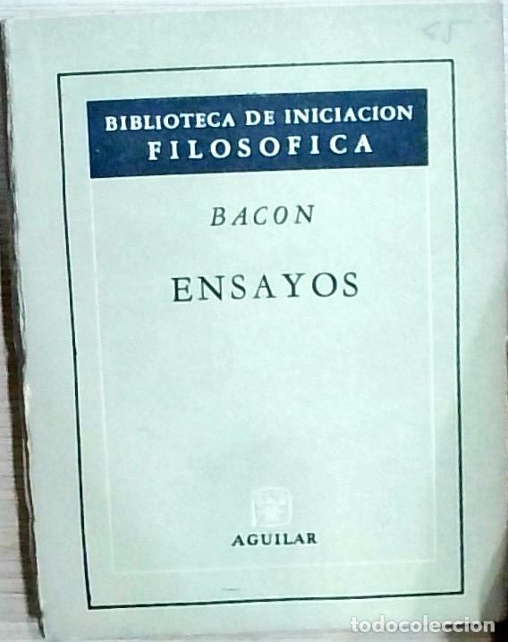 Libros: Ensayos - Bacon: