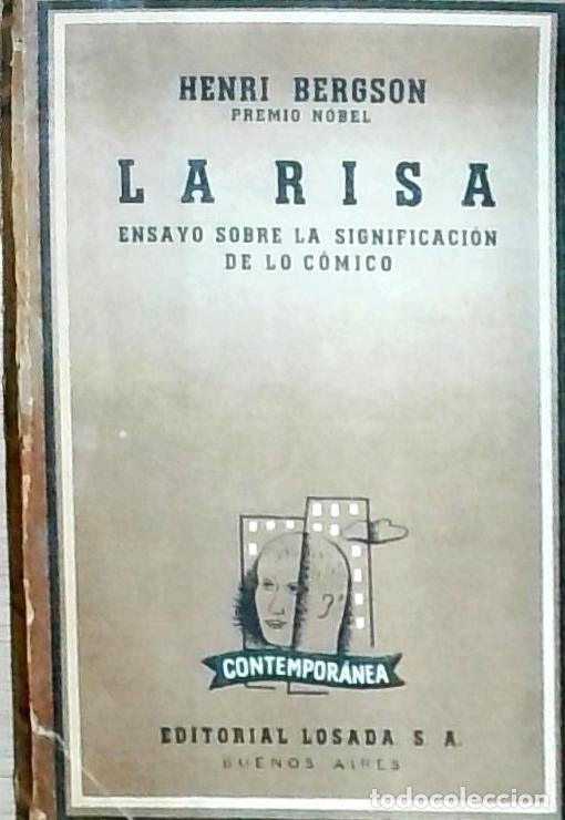 Libros: La risa: ensayo sobre la significaci&oacute;n de lo c&oacute;mico - Bergson, Henri: