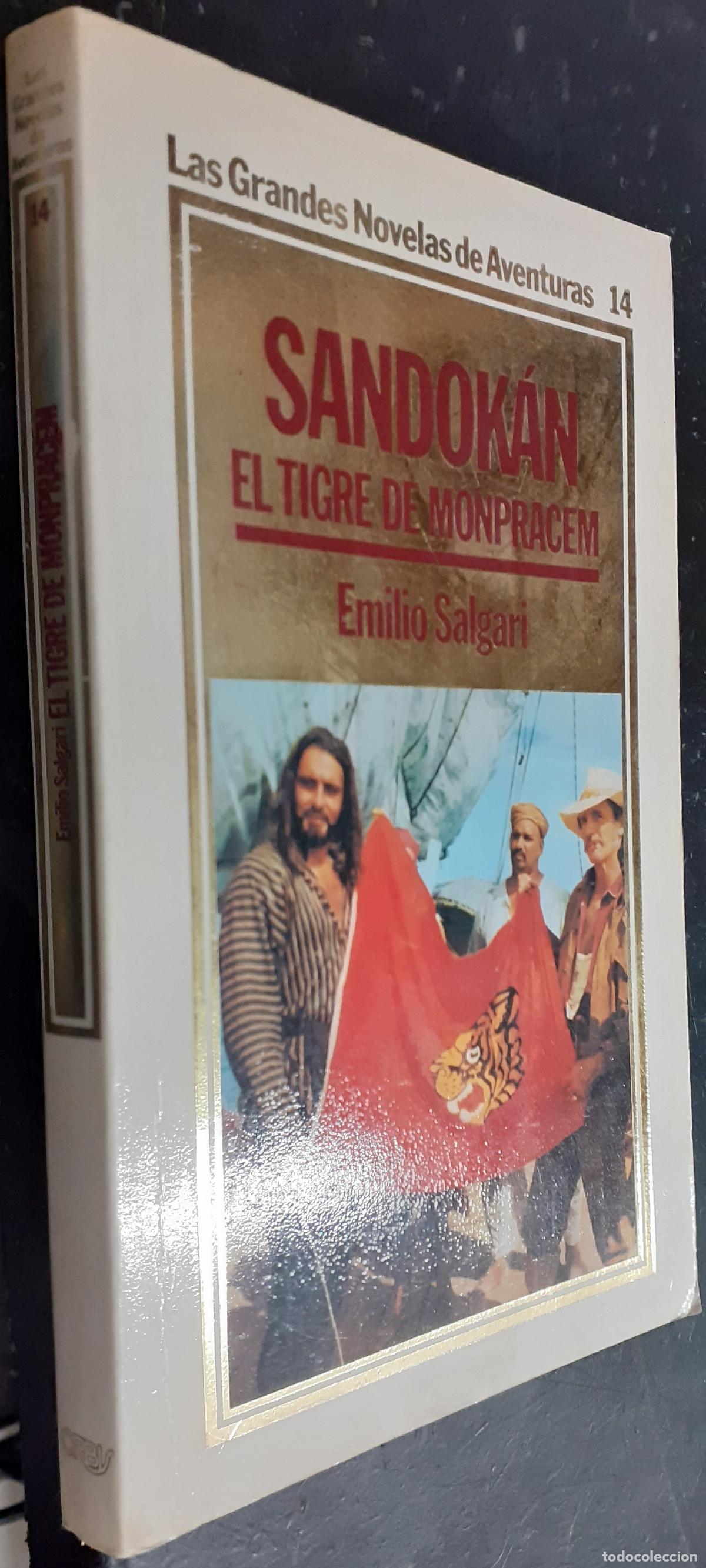Libros: Sandok&aacute;n. El tigre de Monpracem - SALGARI, Emilio: - Foto 1
