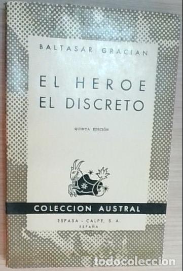 B&uuml;cher: El h&eacute;roe. El discreto - Graci&aacute;n, Baltasar: