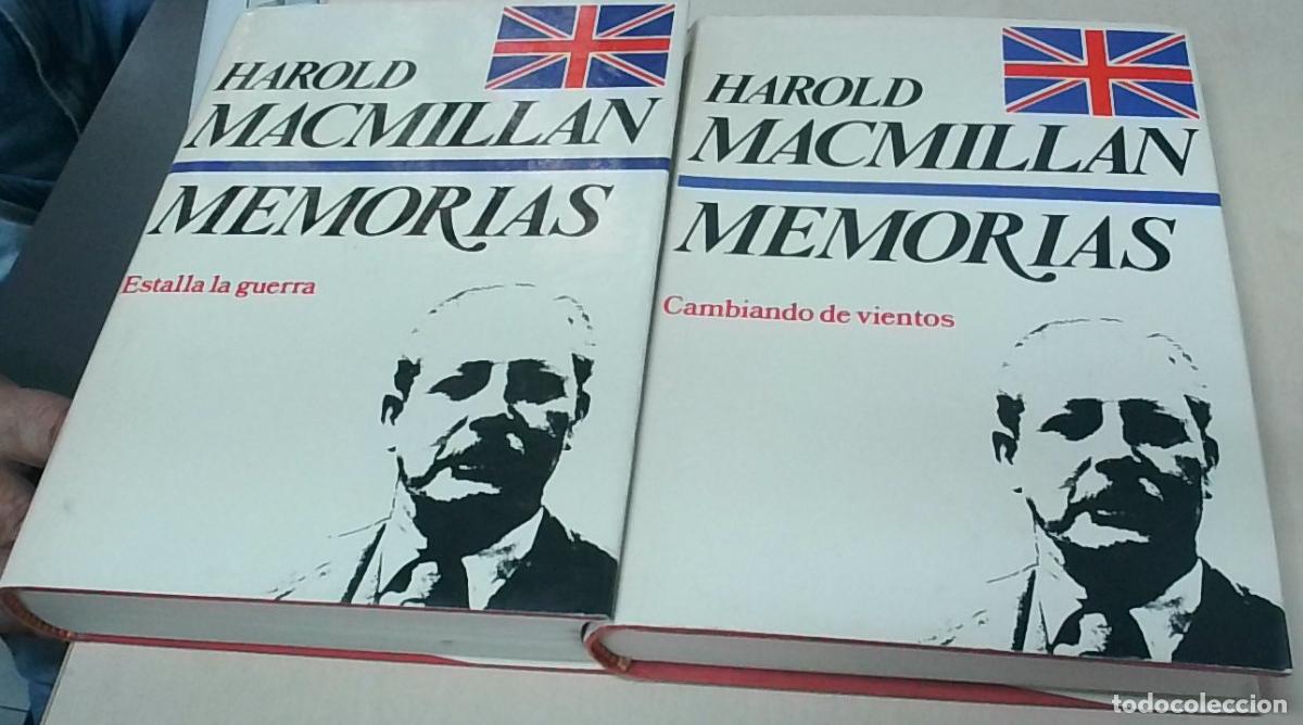 Livros em segunda m&atilde;o: Memorias. Tomo I: Cambiando de vientos. 1914-1939. Tomo II: Estalla la guerra. 1939-1945 - MACMILLAN