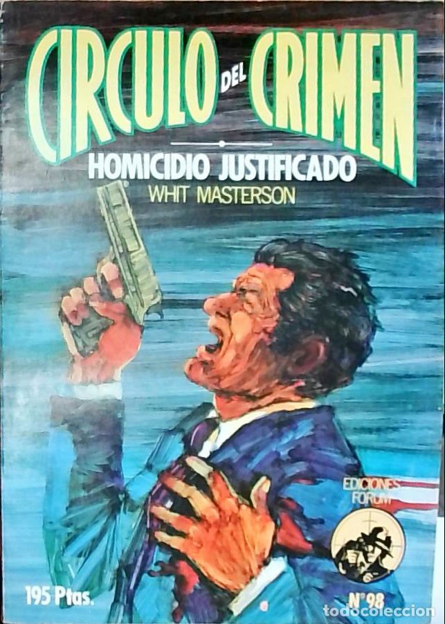 Libros: Homicidio justificado - Masterson, Whit: - Foto 1