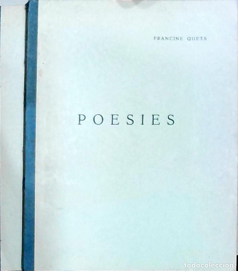 Libros: Poesies. 2 tomos - Quets, Francine: - Foto 1