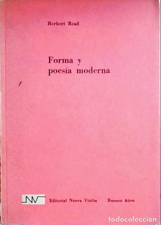 Libros: Forma poes&iacute;a moderna - Read, Herbert: - Foto 1