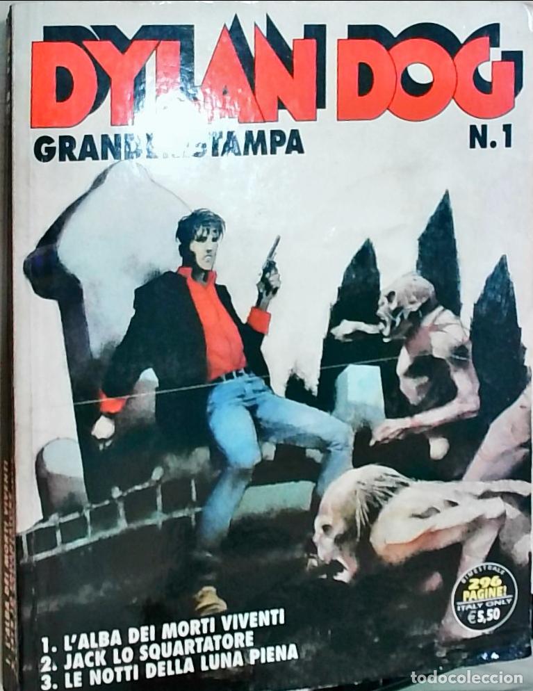 Libros: Dylan dog n&ordm; 1. Granderistampa. 1: L' alba dei morti viventi. 2: Jack lo squartatore. 3: Le notti de