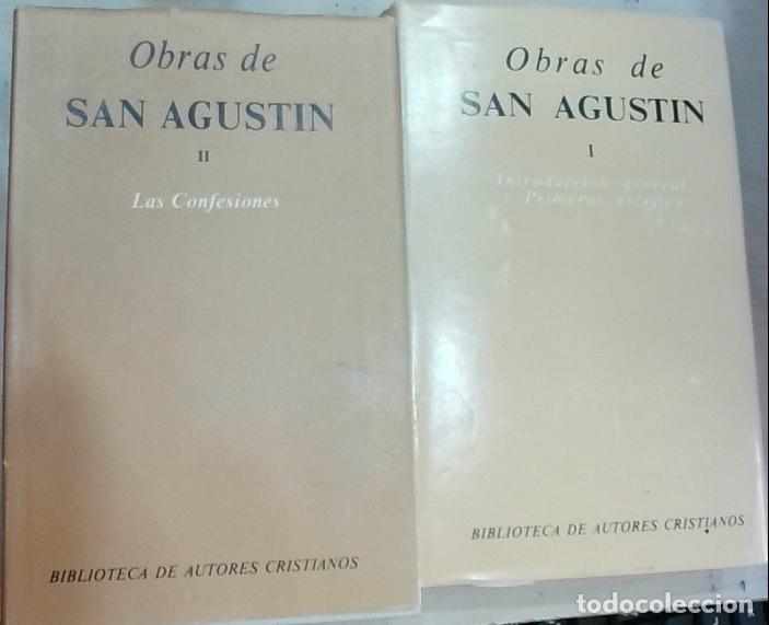 B&uuml;cher: Obras. 2 tomos. Tomo I: Introducci&oacute;n general y primeros escritos. Tomo II: Las confesiones - San Agu