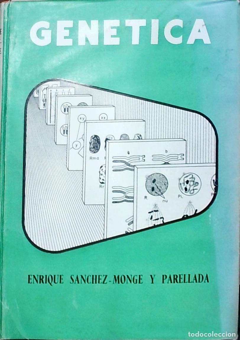 Libros: Gen&eacute;tica - Sanchez Monge y Parellada, Enrique: - Foto 1