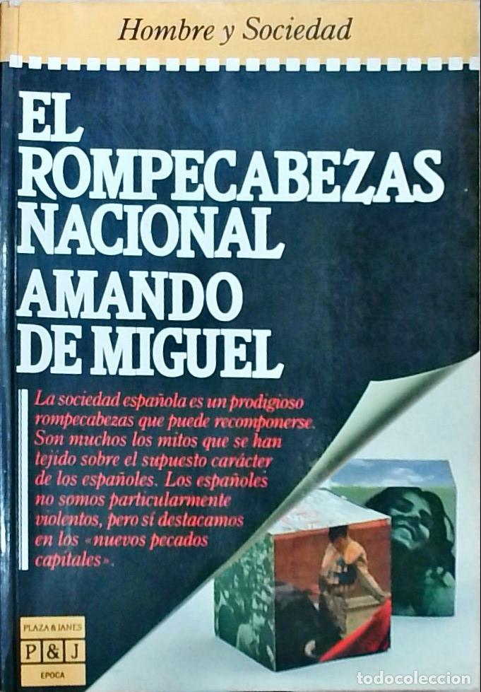 Libros: El rompecabezas nacional - Amando de Miguel: - Foto 1