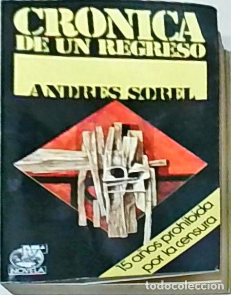 Libros: Cr&oacute;nica de un regreso - Andr&eacute;s Sorel: - Foto 1