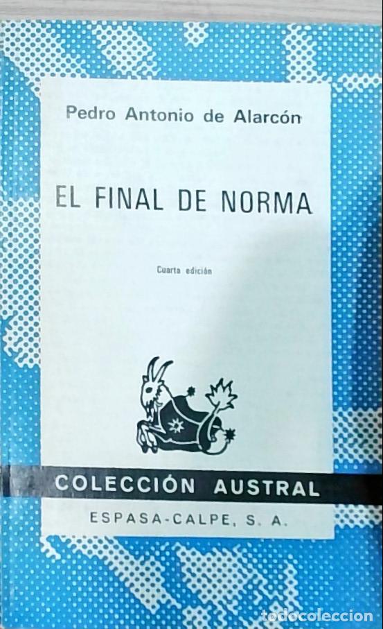Libros: El final de Norma - Alarc&oacute;n, Pedro Antonio de: - Foto 1