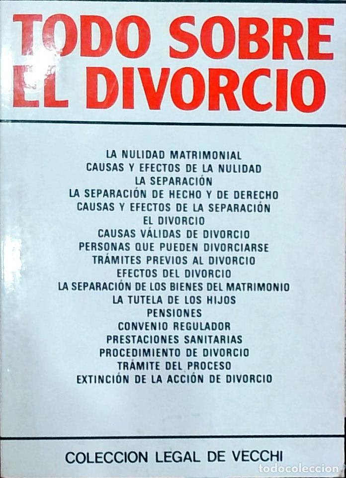 Libros: Todo sobre el divorcio - Araceli G&oacute;mez i Sinde: - Foto 1
