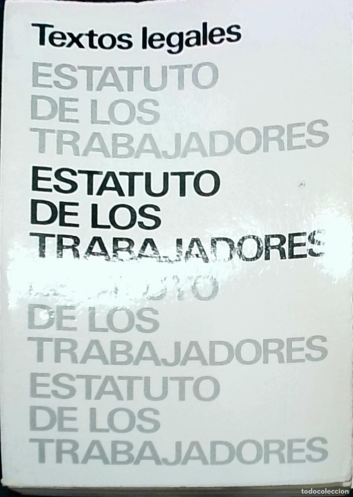 books: Estatuto de los Trabajadores - Autores Varios: