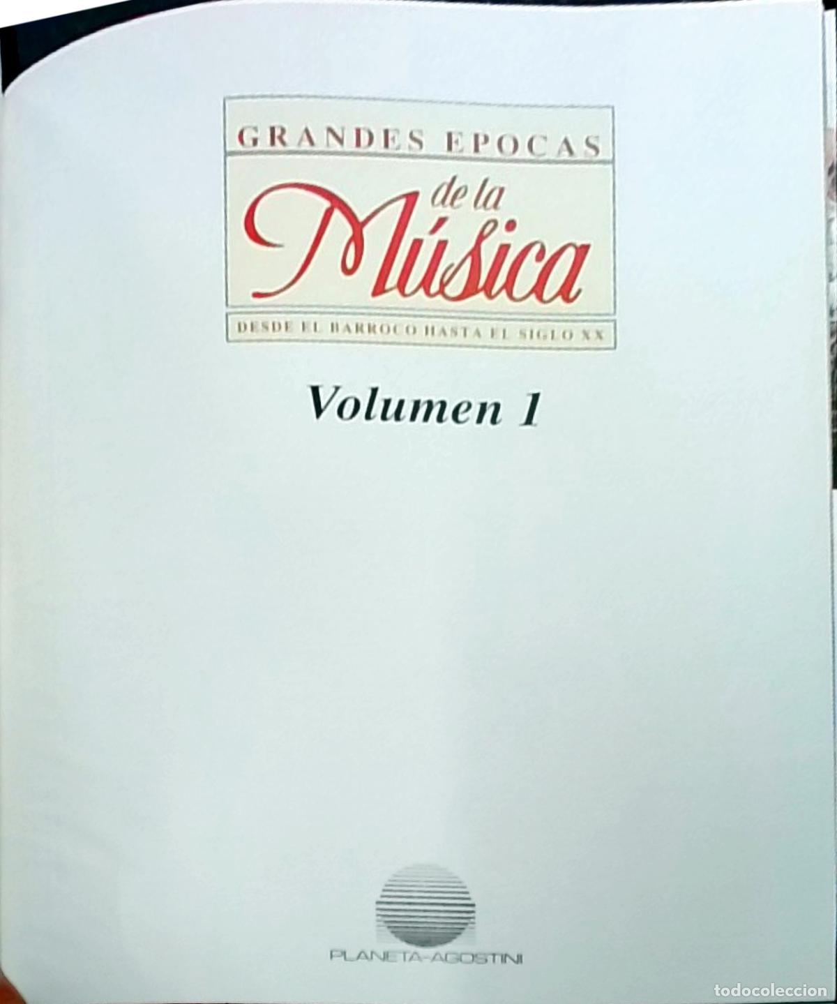 Libros: Grandes &Eacute;pocas de la M&uacute;sica. Volumen 1: Desde el Barroco hasta el siglo XX - Autores Varios:
