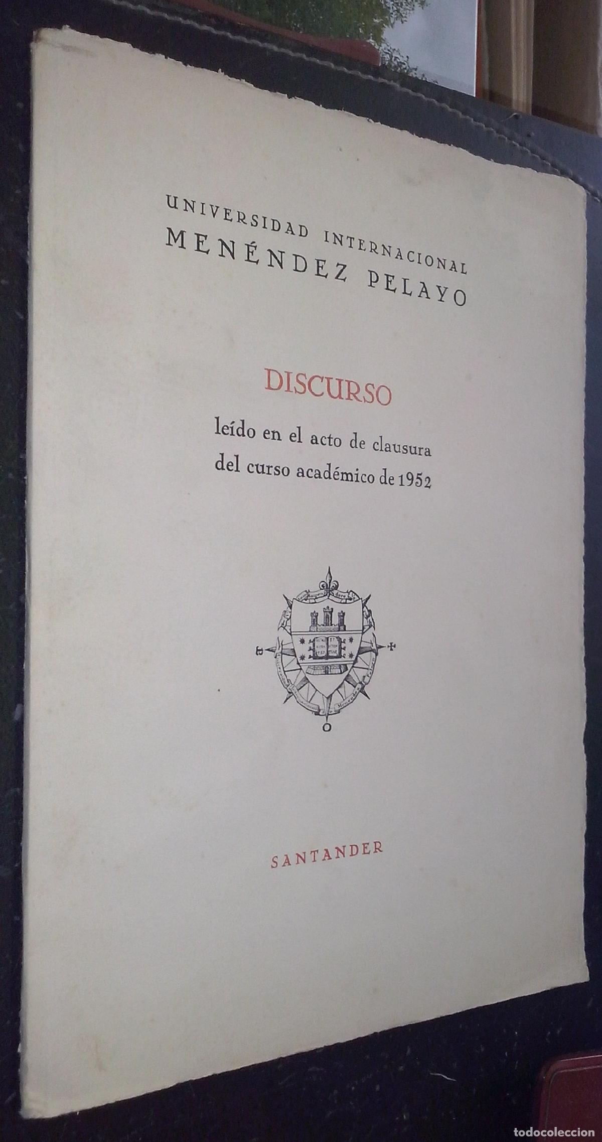 B&uuml;cher: Una experiencia cultural en Santander. Discurso le&iacute;do en el acto de clausura del curso acad&eacute;mico de