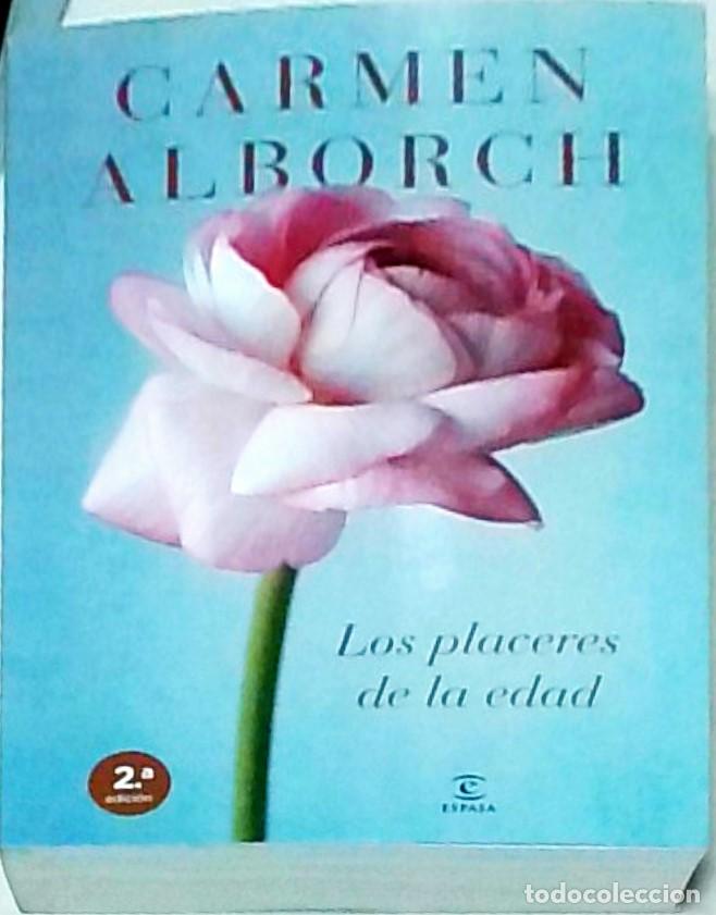 Libros: Los placeres de la edad - Carmen Alborch: - Foto 1