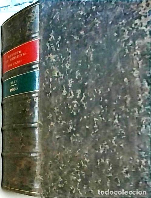 Libri di seconda mano: Revista de Derecho Privado. Publicaci&oacute;n mensual. Tomo XLIV. Enero-diciembre 1960 - CLEMENTE DE DIEGO