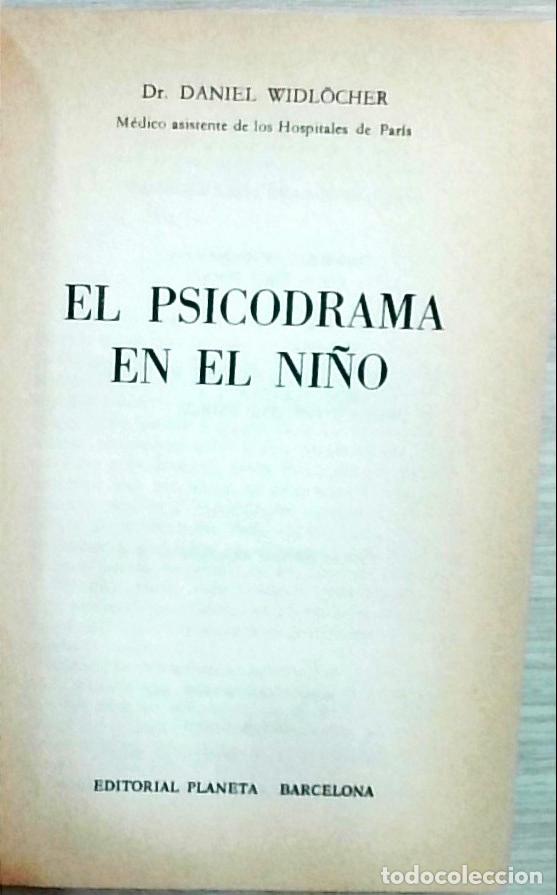 Libros: El psicodrama en el ni&ntilde;o - Daniel Widl&ouml;cher: - Foto 1