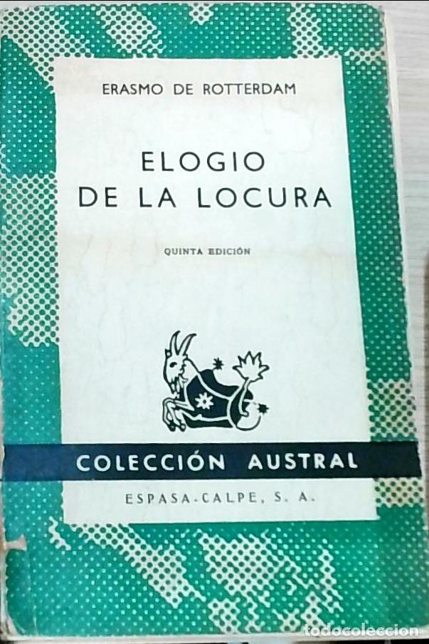 Libros: Elogio de la locura - Erasmo de Rotterdam: - Foto 1
