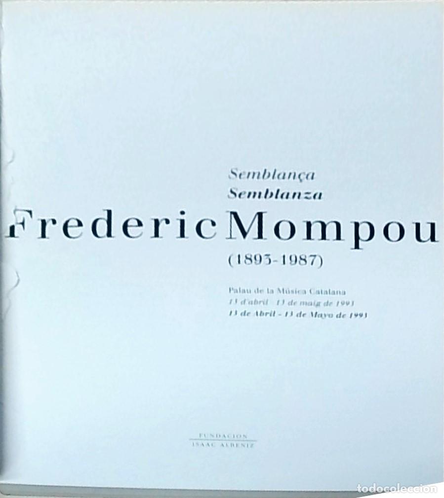 Libros: Semblan&ccedil;a / Semblanza. Frederic Mompou (1893-1987) - Francesc Bonastre (y otros):