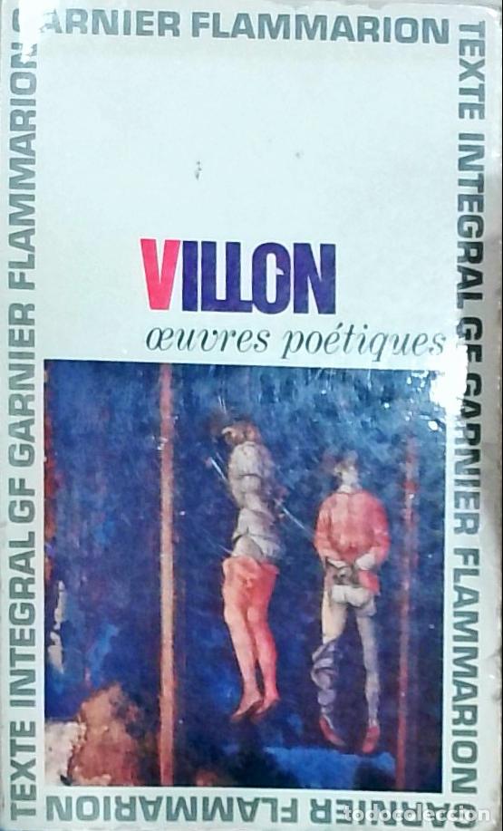 Libros: Oeuvres po&eacute;tiques - Fran&ccedil;ois Villon: - Foto 1