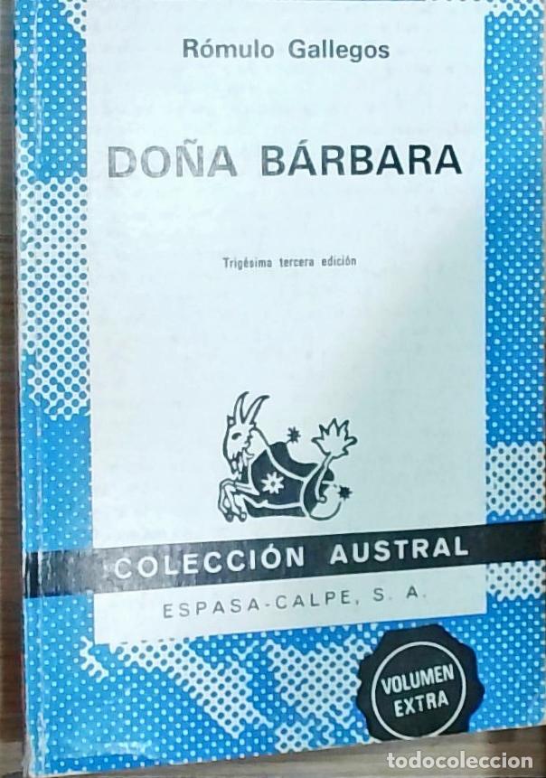 Libros: Do&ntilde;a B&aacute;rbara - Gallegos, R&oacute;mulo: - Foto 1