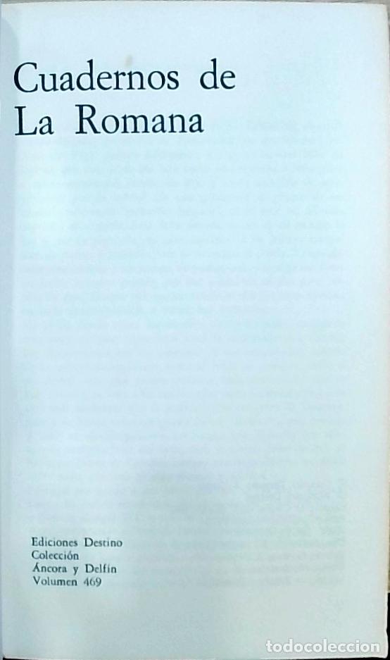 B&uuml;cher: Cuadernos de La Romana - Gonzalo Torrente Ballester: