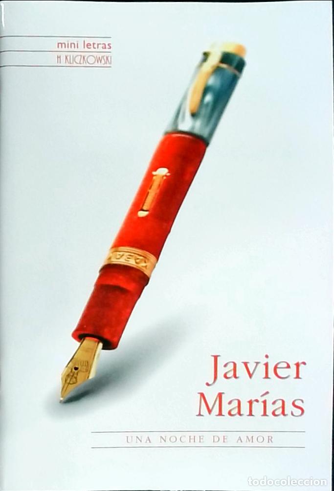 Libri di seconda mano: Una noche de amor - Javier Mar&iacute;as: