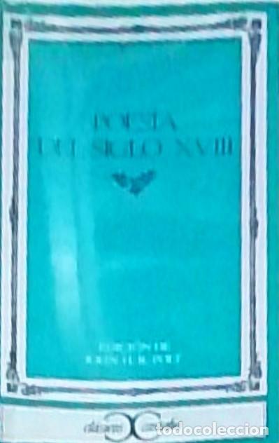 B&uuml;cher: Poes&iacute;a del siglo XVIII - John H. R. Polt: