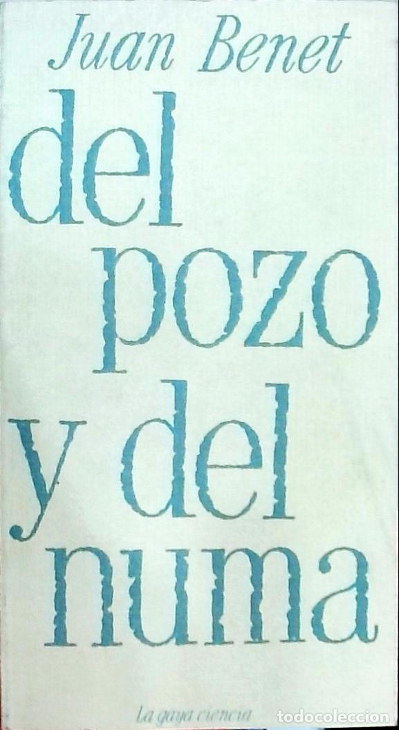 Libros: Del pozo y del Numa (un ensayo y un ap&oacute;logo) - Juan Benet: