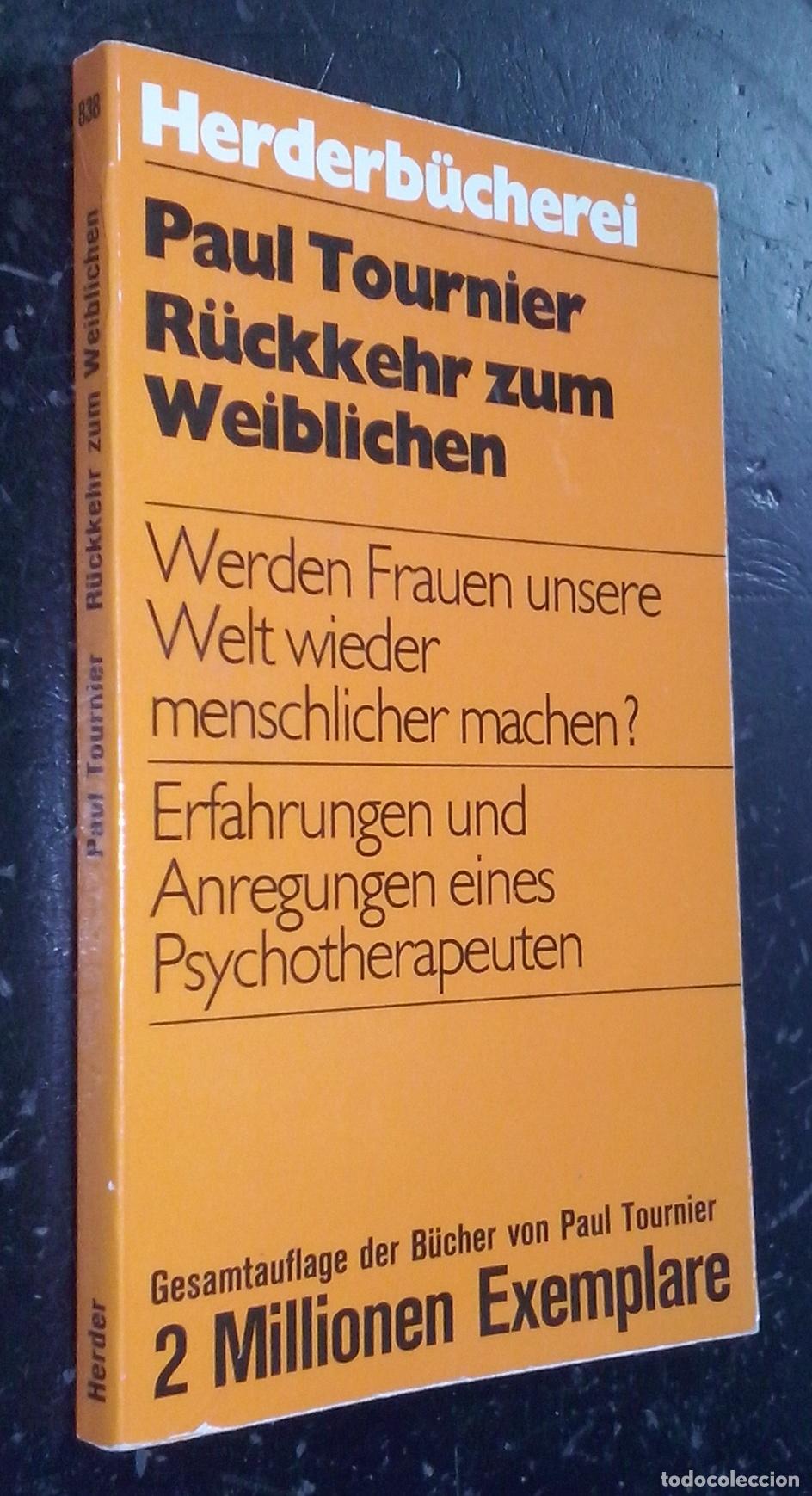 B&uuml;cher: R&uuml;ckkehr zum Weiblichen - TOURNIER, Paul: