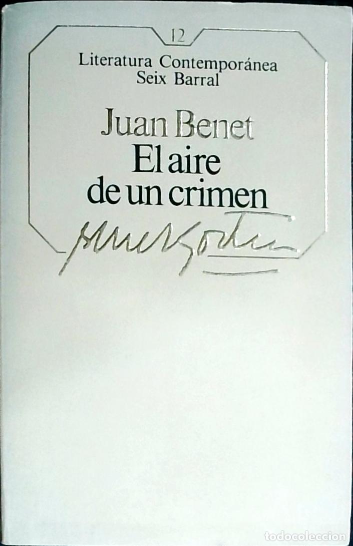 Libros: El aire de un crimen - Juan Benet: - Foto 1