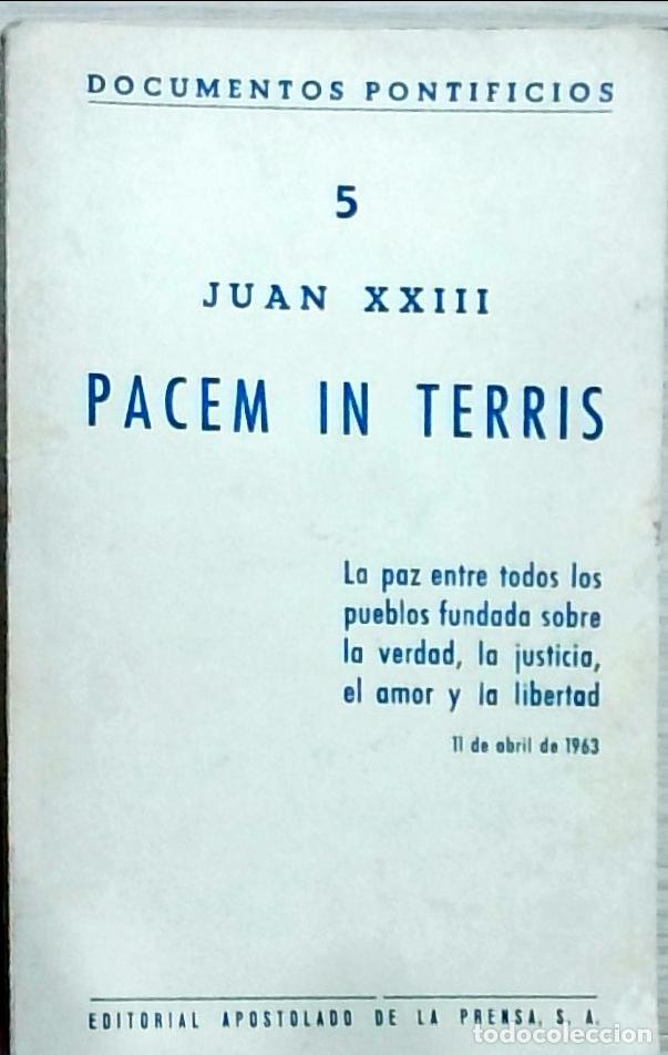 Libri di seconda mano: Pacem in Terris - Juan XXIII: