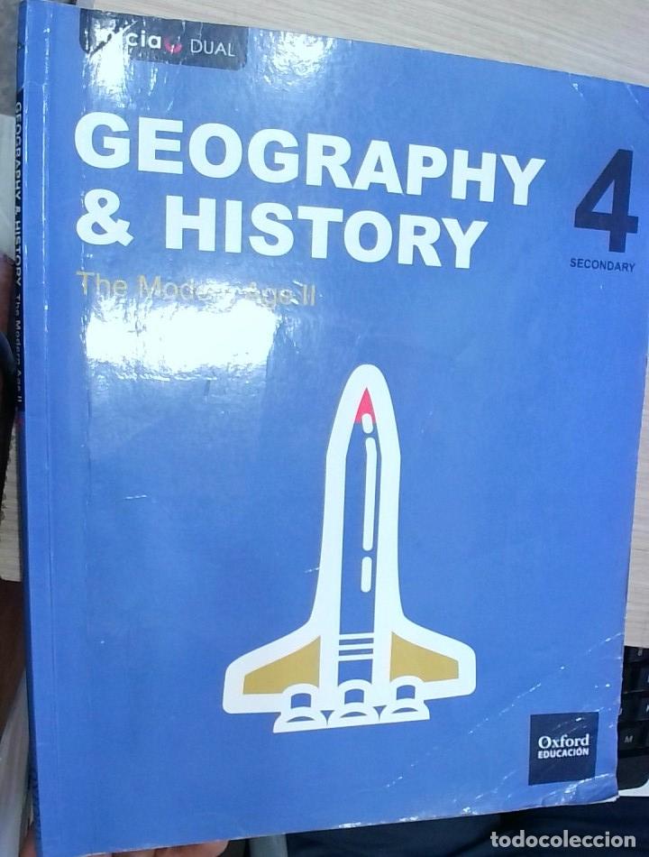 books: Geography & History 4 Secondary. The Modern Age II - M.&ordf; Isabel Fern&aacute;ndez Armijo y Beatriz Vidal Fer