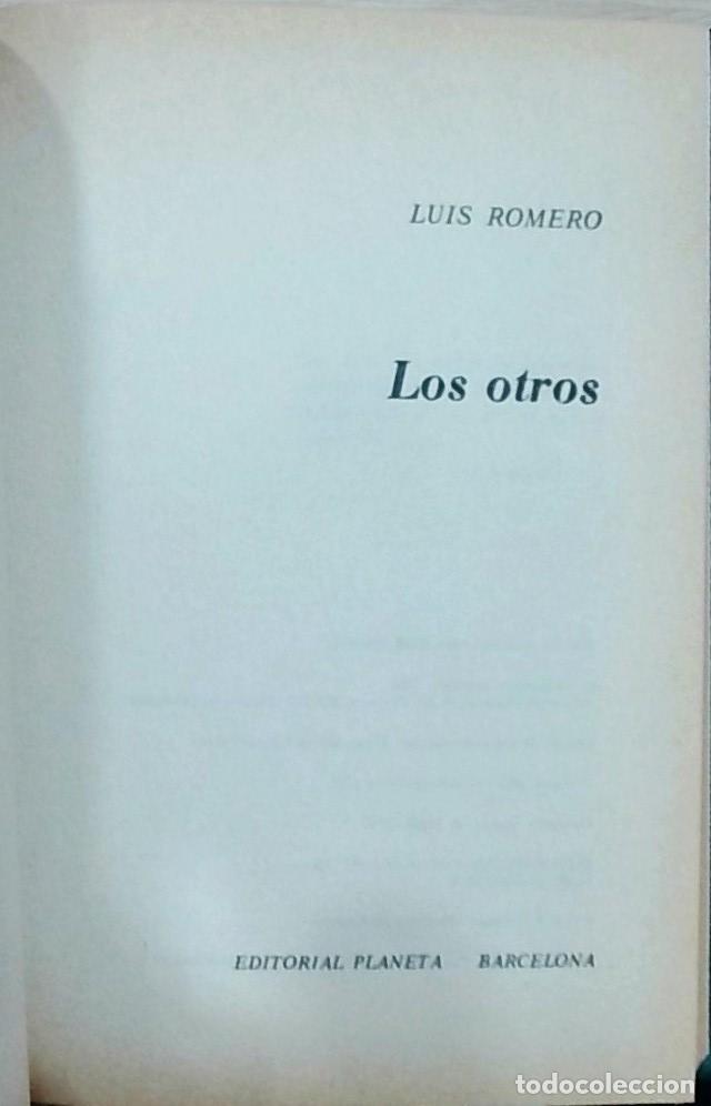 Libros: Los otros - Luis Romero: - Foto 1