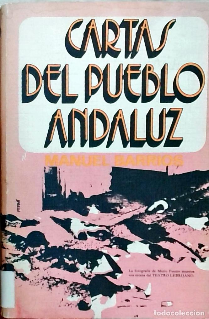 Libros: Cartas del pueblo andaluz - Manuel Barrios: - Foto 1
