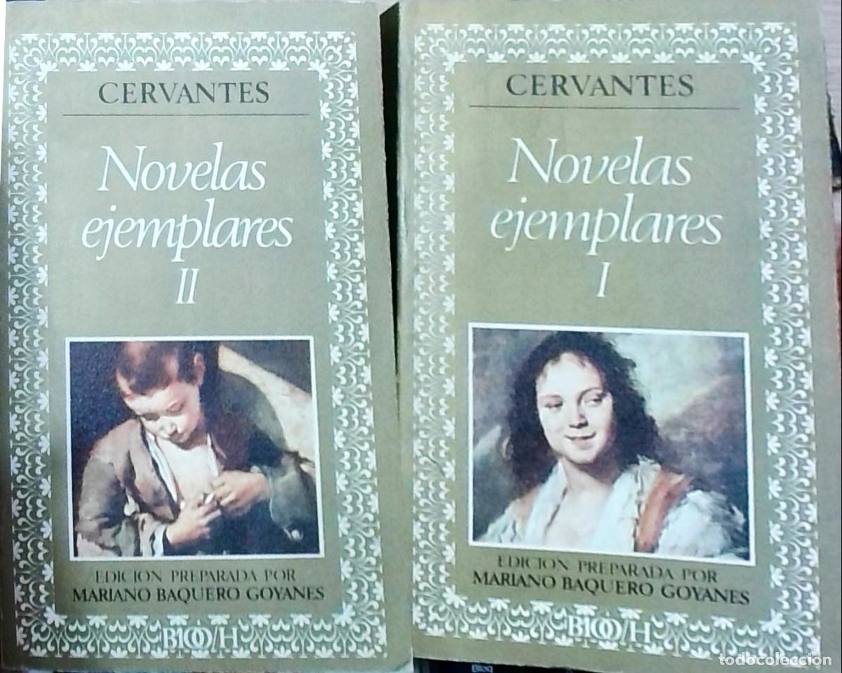 books: Novelas ejemplares. 2 tomos - Miguel de Cervantes: