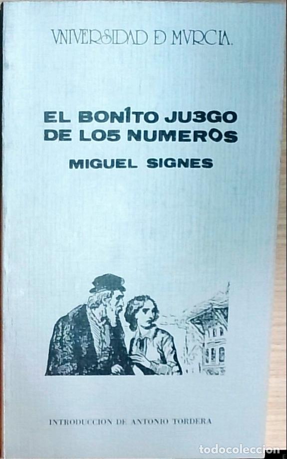 Libri di seconda mano: El bonito juego de los n&uacute;meros - Miguel Signes: