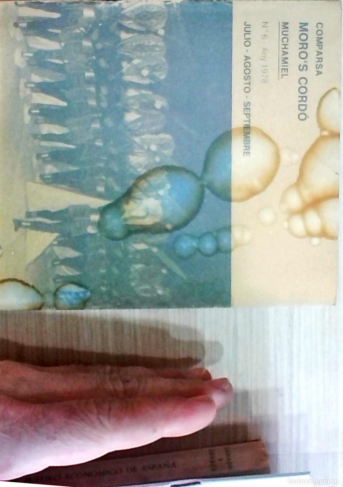 Libros: Muchamiel. Comparsa Moro's Cord&oacute; n&ordm; 6, Julio, Agosto, Septiembre - PROGRAMA: