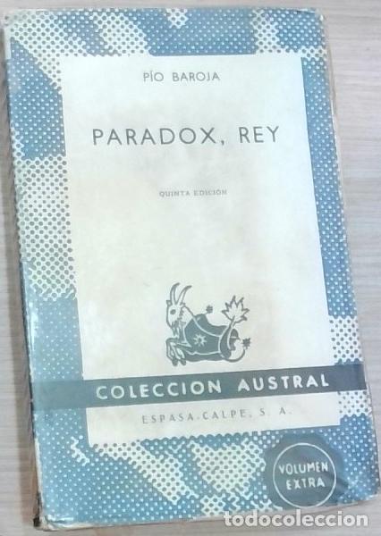 Libros: Paradox, rey - P&iacute;o Baroja: - Foto 1