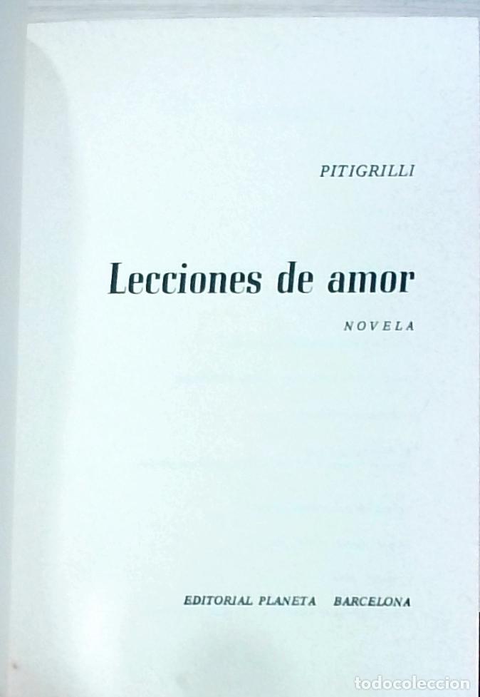 Libros: Lecciones de amor - Pitigrilli: - Foto 1