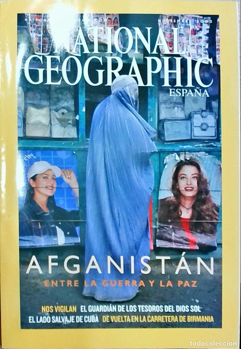 Libros: National Geographic Espa&ntilde;a: Noviembre 2003 Afganist&aacute;n: Entre la guerra y la paz - REVISTA: