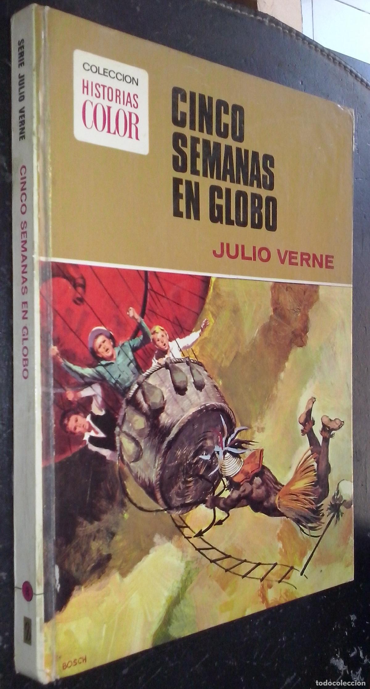Libros: Cinco semanas en globo - VERNE, Julio: - Foto 1
