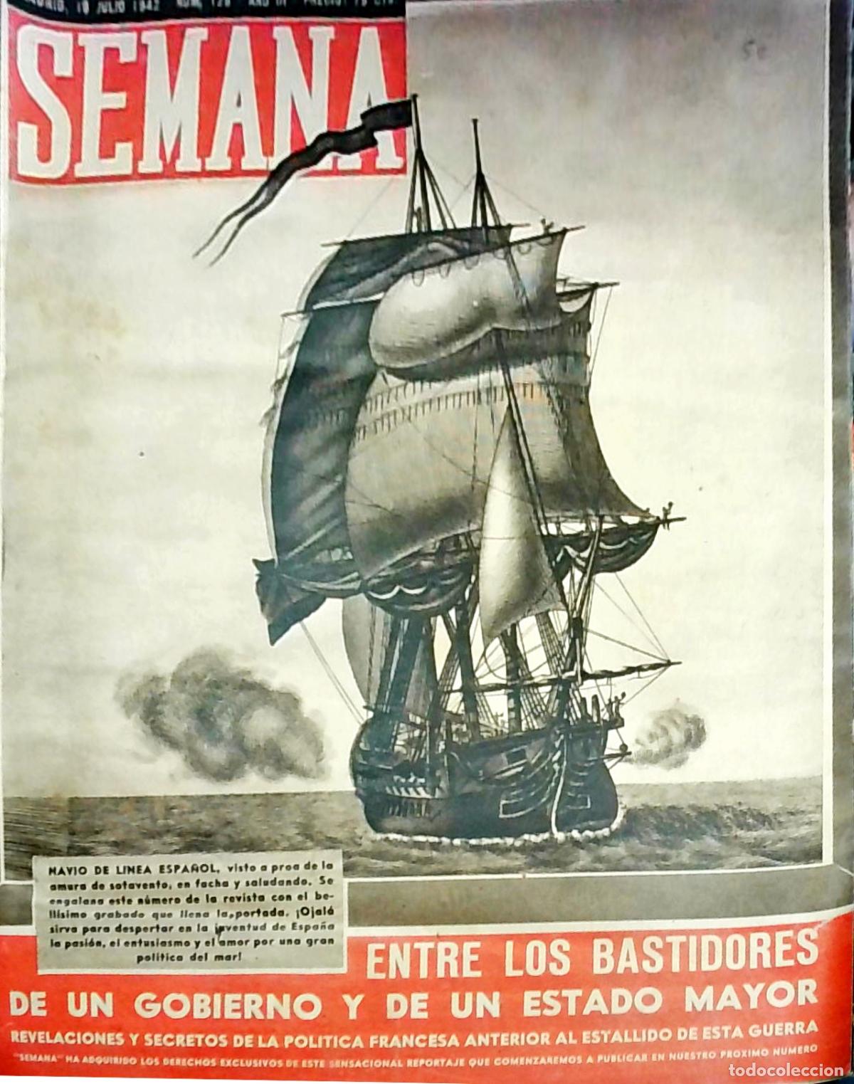 Libros: Revista Semana A&ntilde;o III, N&uacute;m. 125 - REVISTA:
